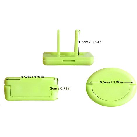 Lot de 10 protège-prises ABS pour prises à 2 et 3 trous – Protection de sécurité électrique pour les habitations. (1/5)