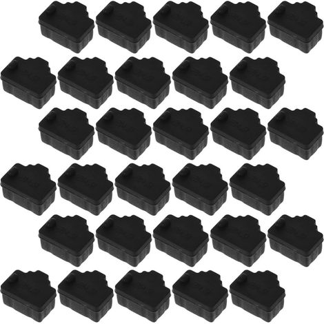Bouchon D'arrêt Rj45 en Silicone Lot de 50 Noir pour Ports Réseau (1/5)