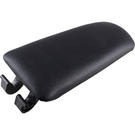 Couvercle de boîte à gants, compatible avec Audi A4, B6 et B7, matériau cuir 8E0864245 E (noir).