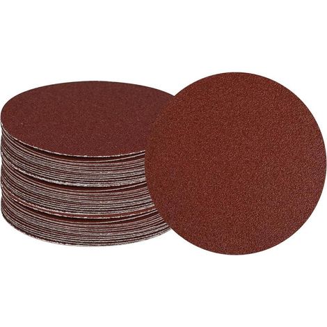 Schleifscheiben 100mm Klett 60er 60 Stück Holz Metall 60 Körnung (1/5)