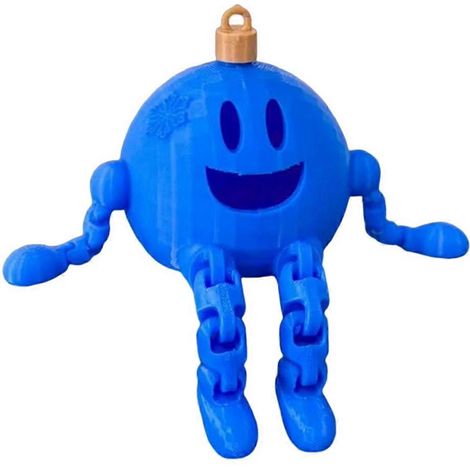 Bewegliche, 3D-gedruckte Tischpuppe, Weihnachtsdekoration, Weihnachtsgeschenk (1/5)