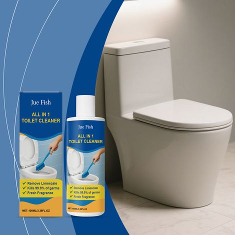 WC-Reiniger für den Hausgebrauch, reinigt und entfernt Flecken, reduziert Gerüche und entkalkt – 100 ml -- BIEMMEDUE (1/5)