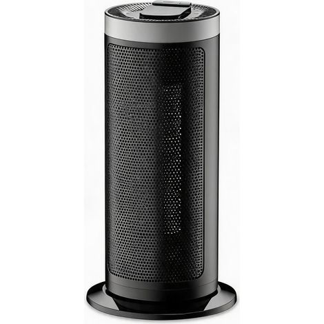 Radiateur soufflant - 4 niveaux de réglage - Puissance 1 350/2 000 W - Norme européenne - ABS - Noir (1/2)