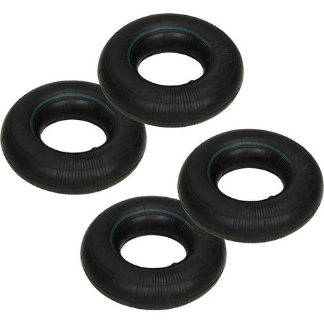 4 chambres à air 3.00-4 260 x 85 mm en caoutchouc pour roue de diable - PANGIVO (1/5)