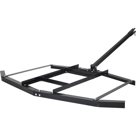 Herse de traînage 66", en acier Q235, avec barres réglables et attelage à broche, pour tracteurs, ATV, UTV et tondeuses. (1/5)