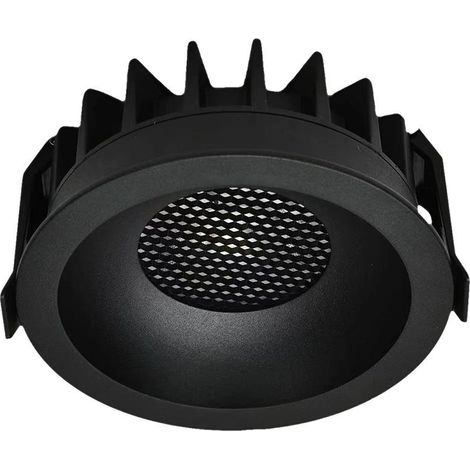 V-TAC Faretto LED da Incasso 24W Chip Bridgelux, Nero CRI90 CCT 3in1