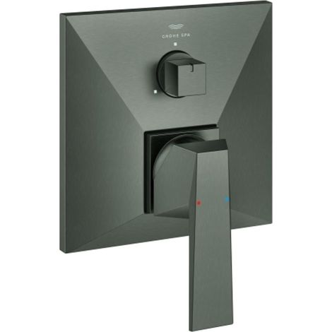 GROHE Miscelatore monocomando Allure Brilliant 24340 FMS per 35604 deviatore a 3 vie hard graph. spazzolato, 24340AL0