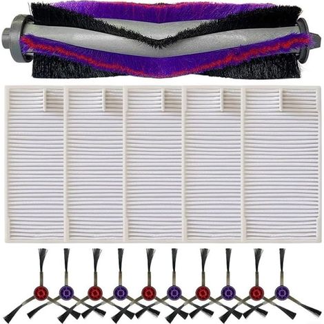 Kit spazzola laterale per aspirapolvere Midea M9: prestazioni di pulizia ottimali, robusto e durevole, facile da installare (B) (1/5)