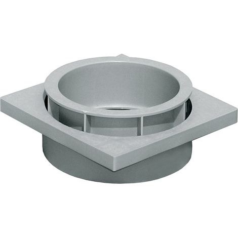 Couvercle pour regard de descente eaux pluviales Ø80-100mm – Pour regard KPSP140 – Gris – First Plast