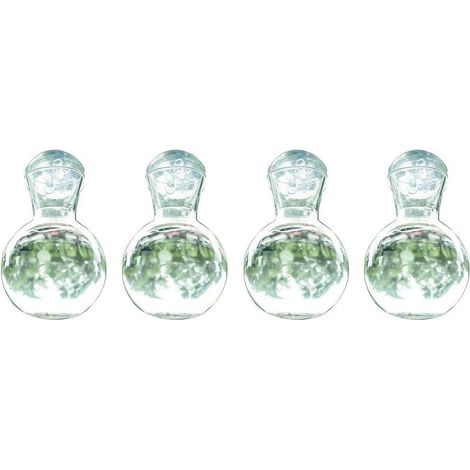 Vase transparent à ventouses, suspendre la fenêtre pour propagation des plantes aquatiques (1/5)