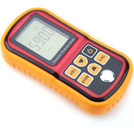 thickness gauge,Ht-1200 Jauge D'Épaisseur À Ultrasons Lcd,Appareil De Mesure D'Epaisseur De Metal,Testeur D'Épaisseur De Métal Mini Mesure Hautement Humide Mm Gm100 Jauge D'Épaisseur À Ultrasons Numér (1/5)