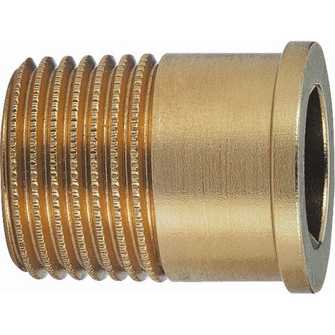 HEIMEIER Schraubnippel R 1/2" flachdichtend, für Ventilgehäuse DN 15., 4160-02.010 (1/2)