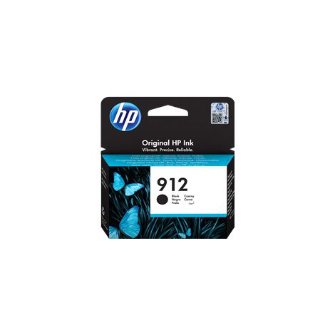 HP 912 - 8.29 ml - negro - original - cartucho de tinta - para Officejet 80XX, Officejet Pro 80XX