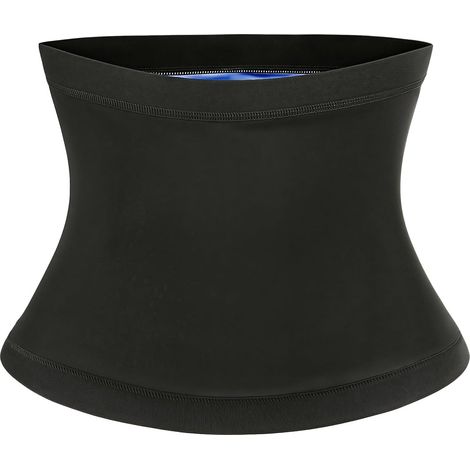 Ceinture amincissante pour homme et femme Bleu Entraîneur facile à utiliser Respirant Sauna amincissant Ceinture cincher pour homme femme (1/3)