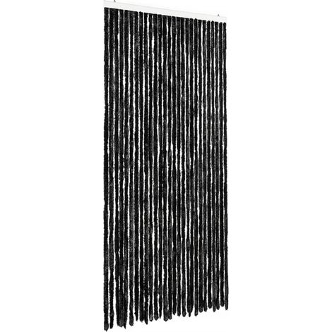 Moustiquaire anthracite 118x220 cm chenille
