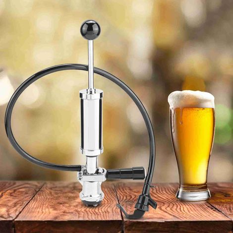 4-Zoll-Zapfanlage für Bier, Picknicks und Partys, Hochleistungs-Bierfass-Zapfpumpe mit Druckknopf (D) (1/5)
