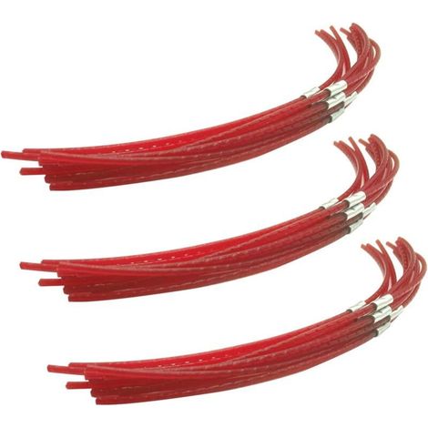 Lot de 30 bobines de Fil de Rechange pour débroussailleuse Art 26 Combitrim 2,4 mm x 26 cm (1/5)