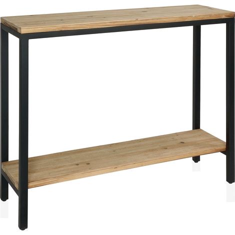 ANDREA HOUSE MU69055 Consola Madera Abeto y Metal - ref: MU69055 (1/2)