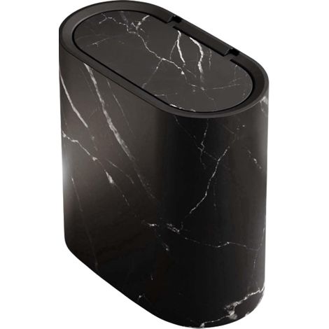 Petite Poubelle De Salle De Bain - Poubelle Avec Couvercle (1/5)