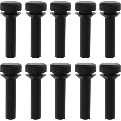 Lot de 10 patins en caoutchouc de remplacement (WB02X24790) pour grilles de cuisinière à gaz GE (modèles Range, Cafe, etc.) (1/5)