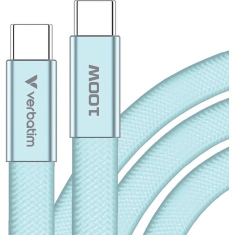 Verbatim 30276 câble USB USB 2.0 1,2 m USB C 0,48 Gbit/s 100 W Bleu