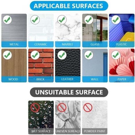 Extra starkes doppelseitiges Klebeband 10 mm x 10 m – wasserfest und hitzebeständig – für Auto und Haushalt – 10 mm 10 m (1/3)