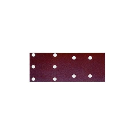 FOGLI CARTA ABRASIVA FORATA CON VELCRO PER LEVIGATRICI- - grana 60 blister da pz.10 - 1 blister MAKITA