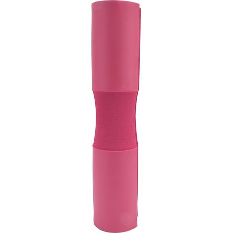 Coussin de protection pour cou et épaules en mousse NBR antidérapante, aspect mat, absorbant la transpiration, pour haltères et squats, couleur rose (1/5)
