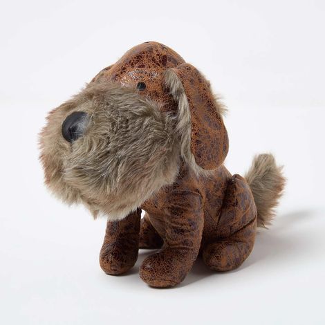 HOMESCAPES Luxury Dog Door Stop (1/5)