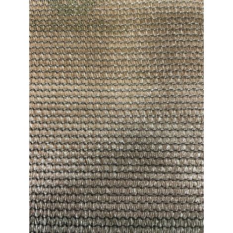 Malla de Ocultaci贸n 120 gr. /m虏 marr贸n 1,5X50m (1/2)