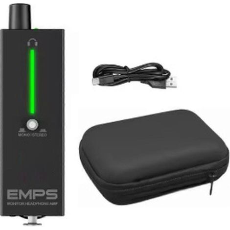 Amplificateur de casque stéréo EMPS OTG avec commutation mono/stéréo, boîtier métallique et puce d'amplification de casque intégrée (1/5)