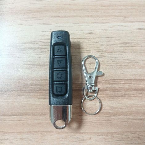 Mando a distancia de 433 MHz para puertas de garaje, puertas enrollables, puertas correderas y llaveros.