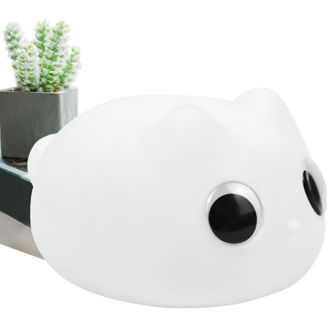 en forme de chat pour chambre coucher Veilleuse en silicone (1/5)