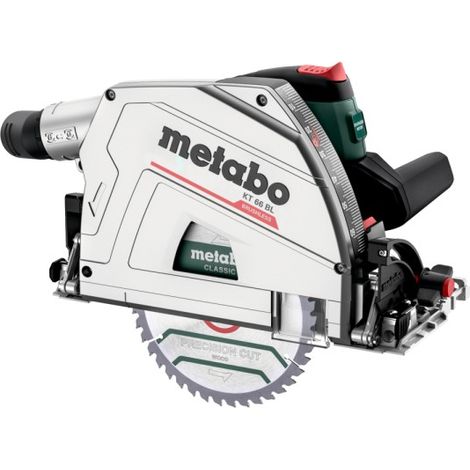 Metabo KT 66 BL Tauchkreissäge 165 mm – Brushless, 1200 W (601166500)