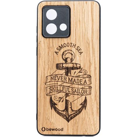Bewood Holzkoffer für Motorola G84 5G, Anchor Oak (1/2)