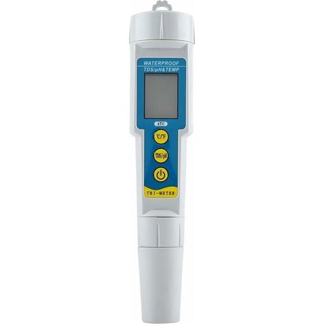 3-in-1 Multifunctional Digital pH Meter PH/EC/TEMP Tester