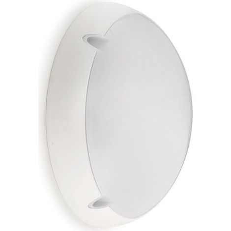 Supporto a parete ALBA Large IP66 E27 60W Bianco