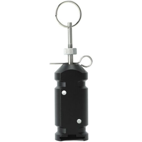 QORVA-Alarme de déclenchement 4,5 V pour camping – Sirène puissante – Alliage d'aluminium – Couverture 360° – Installation facile (1/5)