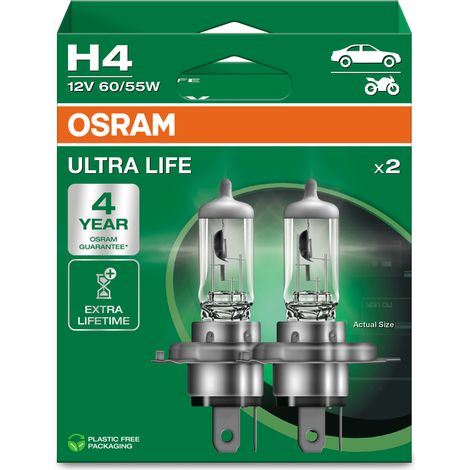 Confezione di cuffie Osram Ultra Life H4 (1/2)