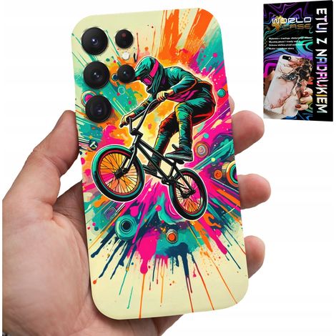 Funda para Samsung Galaxy S22 Ultra - Bicicletas BMX, trucos, deportes de competición + lámina (1/5)