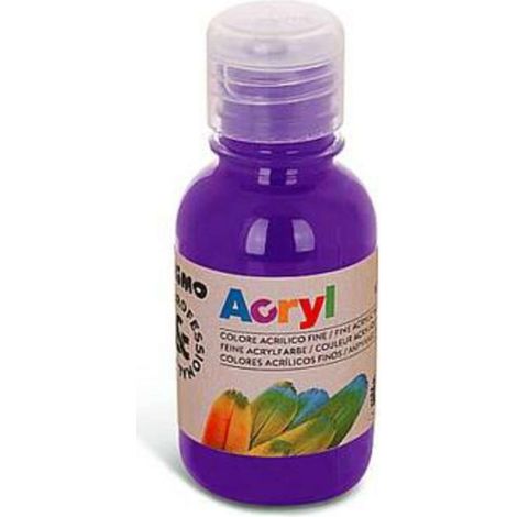 Fl.125Ml Colore Acrilico Viola 400 Primo X1