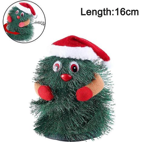 Jouet musical magique de Noël, peluche renne, créateur d'ambiance festive au son des clochettes (1/4)