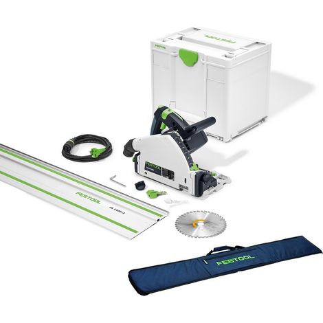 Festool Tauchsäge TS 55 FEBQ Plus FS 577010 Führungsschiene SYS3 M 337 + Tasche (1/5)