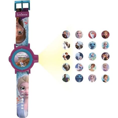 LA REINE DES NEIGES Montre digitale avec projection de 20 images - LEXIBOOK (1/5)