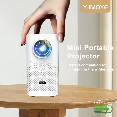 Projecteur Portable H1P 1080P Batterie Intégrée Idéal Camping Outdoor (1/5)
