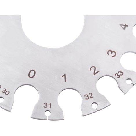 Edelstahldraht-Dickenmessgerät, doppelseitig, rund, Durchmesser-Messinstrument (1/5)