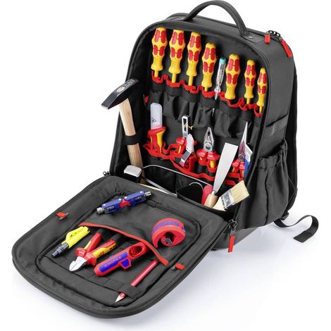 Knipex Modular X15 00 21 51 HL S pour électricien, pour apprentis, VDE, pour pinces, tournevis, pour marteau, pour buri (1/4)