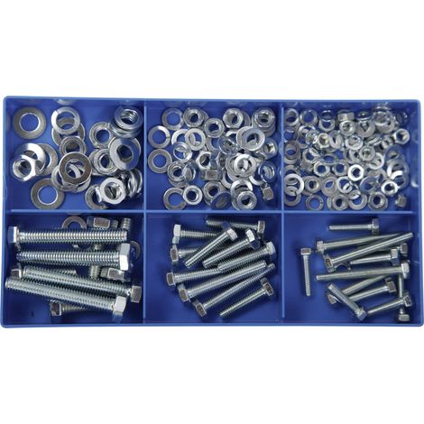804452 Sechskantschrauben-Sortiment 150 Teile (1/2)
