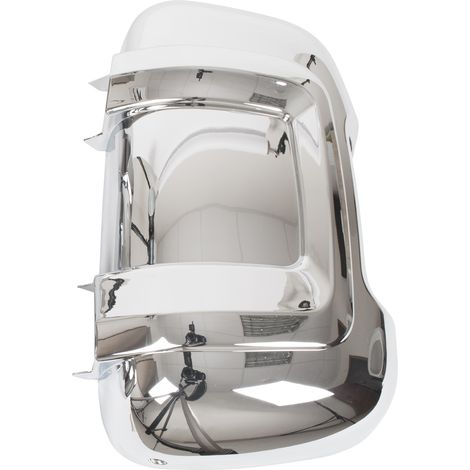 Fiat Ducato 2006- coque de rétroviseur LONG BRAUN CHROME gauche