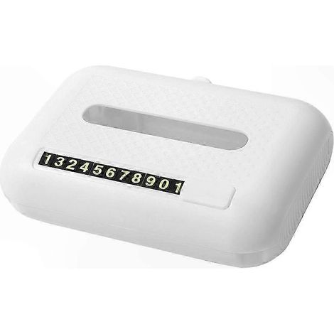 Porte-téléphone voiture 4-en-1 créatif avec boîte à mouchoirs mignonne, démontable par encliquetage, couleur bleu/rose/blanc bleu (1/5)